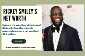 An infographic showing Rickey Smiley’s net worth