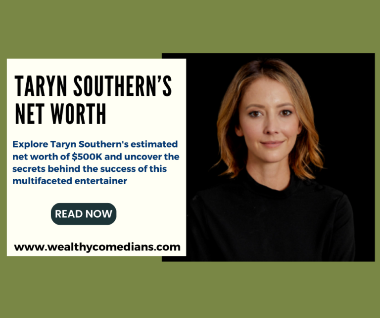 An Infographic showing Taryn Southern’s Net Worth